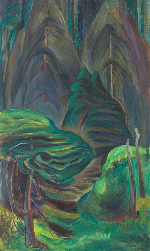 Emily Carr - Quiet - Image courtesy of www.Heffel.com